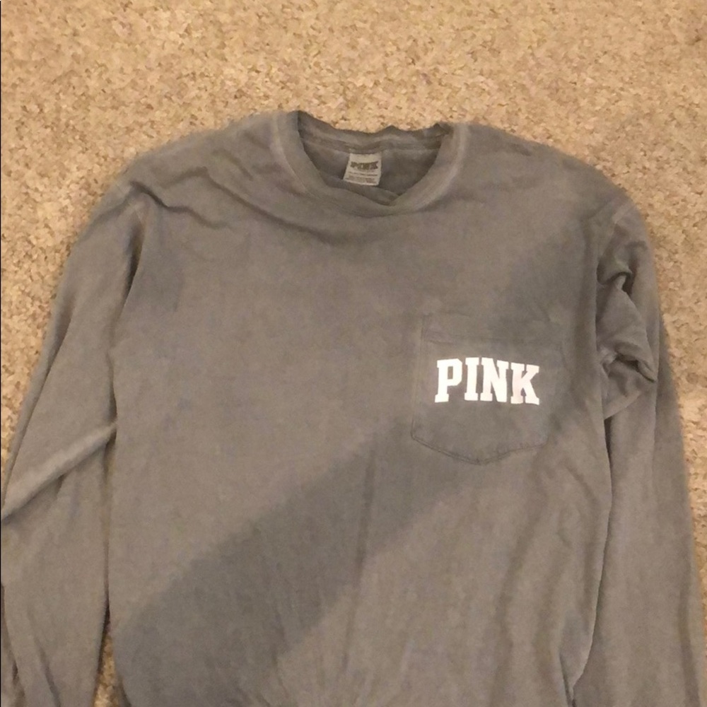 vs pink long sleeve